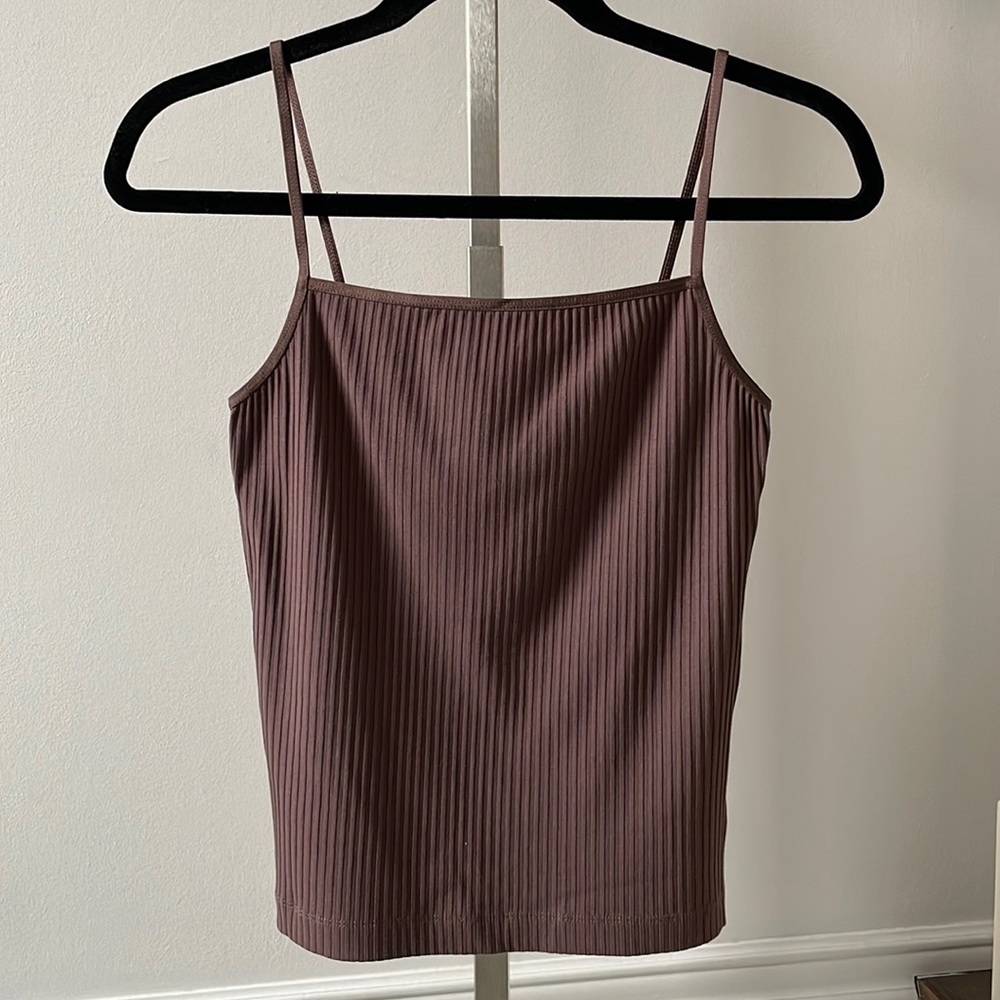 Wilfred Lanciann tank in Cavan taupe sz S NWT
